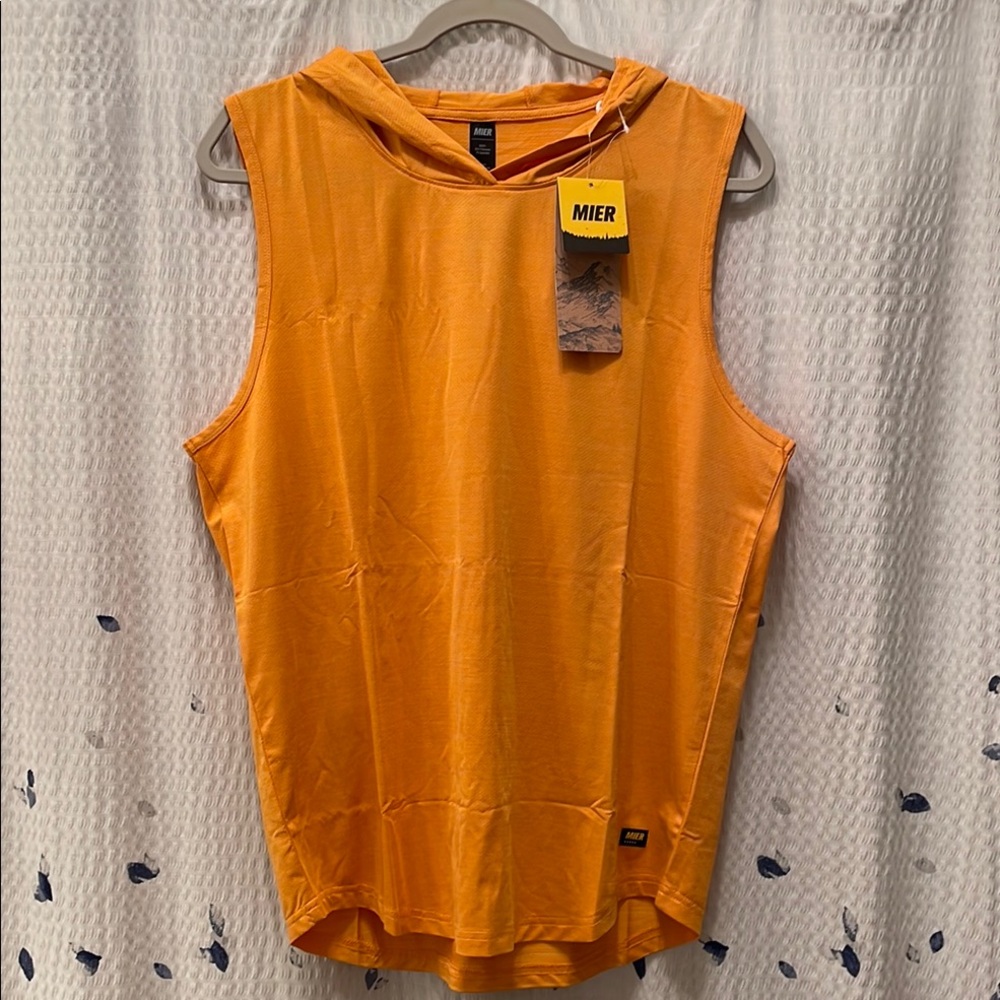 NWT MIER Sleeveless Hoodie